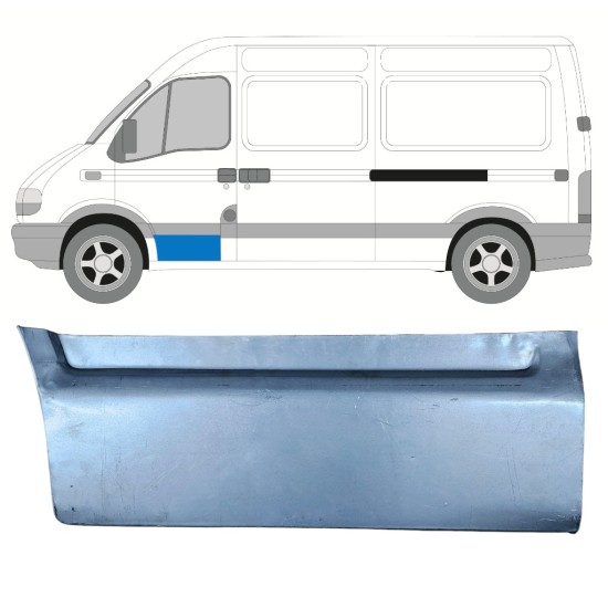 Pannello di riparazione porta anteriore per Renault Master 1998-2010 / Sinistra 16008