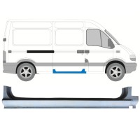 Pannello di riparazione sottoporta porta scorrevole per Renault Master 1998-2010 / Destra 14875 Pannello di riparazione sottoporta porta scorrevole per Renault Master 1998-2010 / Destra 14875