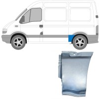 Pannello di riparazione parafango posteriore per Renault Master 1998-2010 / Sinistra 14876 Pannello di riparazione parafango posteriore per Renault Master 1998-2010 / Sinistra 14876