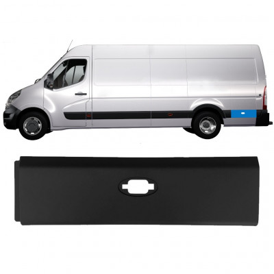 RENAULT MASTER 2010- PANNELLO DI RIFINITURA DELLA MODANATURA EXTRA LUNGO / SINISTRA