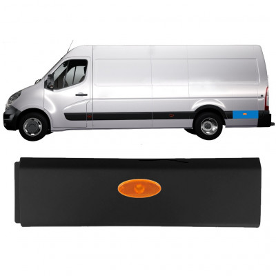 Modanatura laterale per Renault Master 2010- / Sinistra /  10919