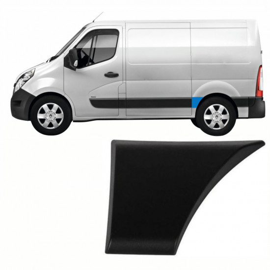 Modanatura laterale per Renault Master 2010- / SWB / Sinistra /  8710