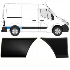 Set di modanature laterali per Renault Master 2010- / Destra / 8711
