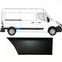 Modanatura laterale parafango posteriore per Renault Master 2010- / SWB / Destra 8323