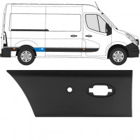 Modanatura laterale con PDC per Renault Master 2010- / L2 / Destra 10926