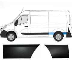 Set di modanature laterali per Renault Master 2010- / Sinistra / 8578
