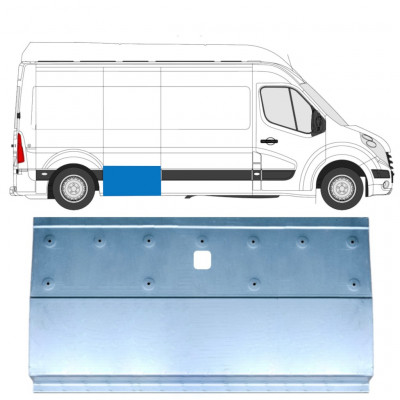 Pannello di riparazione laterale per Renault Master 2010- / Sinistra = Destra (simmetrico) 12841
