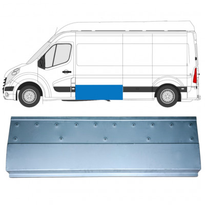 Pannello di riparazione laterale per Renault Master 2010- / Sinistra 12840