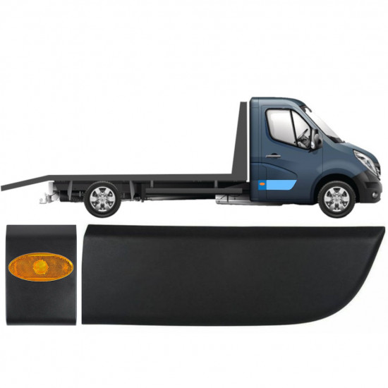 RENAULT MASTER 2010- PANNELLO DI RIFINITURA DELLA MODANATURA LAMPADA CABINA SINGOLA SET / DESTRA