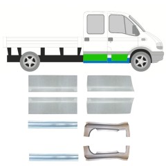 Set di pannelli di riparazione per Renault Master 1998-2010 / Sinistra+Destra / 10260