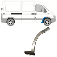 Pannello di riparazione parafango anteriore per Renault Master 1998-2010 / Destra 15354