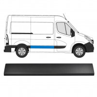 Modanatura laterale porta scorrevole per Renault Master 2010- / Destra 10843