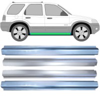 Lamiera di riparazione sottoporta e sottoporta interno per Ford Maverick 2001-2008 / Sinistra+Destra / Set 14856 Lamiera di riparazione sottoporta e sottoporta interno per Ford Maverick 2001-2008 / Sinistra+Destra / Set 14856