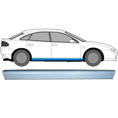 Pannello di riparazione sottoporta lamiera per Mazda 323F 1994-1998 / Sinistra = Destra (simmetrico) 6684