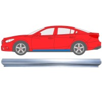 Pannello di riparazione sottoporta inferiore per Mazda 6 2012-2024 / Sinistra 16978