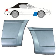 Pannello di riparazione parafango anteriore per Mazda MX-5 1989-1998 / Sinistra+Destra / Set 9830