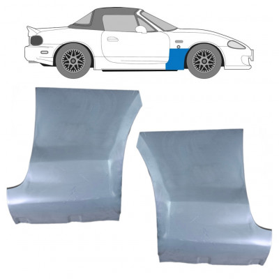 Pannello di riparazione parafango anteriore per Mazda MX-5 1998-2005 / Sinistra+Destra / Set 9608