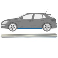 Pannello di riparazione sottoporta lamiera per Renault Megane 2016- / Sinistra 15008