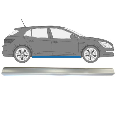 Pannello di riparazione sottoporta lamiera per Renault Megane 2016- / Destra 15010