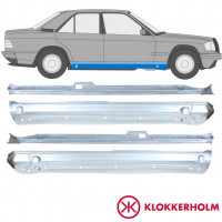 Sottoporta Lamiera Completo per Mercedes 190 1982-1993 / Set 10906