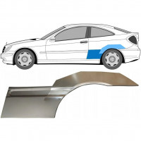 Pannello di riparazione parafango posteriore per Mercedes CL203 2000-2008 / Sinistra / Set 10008