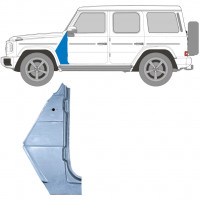 Pannello di riparazione parafango anteriore per Mercedes G-Class 1979- / Sinistra 5550