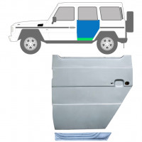 Lamiera di riparazione interno ed esterno porta posteriore per Mercedes G-Class 1979- / Sinistra / Set 12038