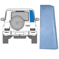 Lamiera di riparazione dell'angolo posteriore per Mercedes G-Class 1979- / Destra 8909