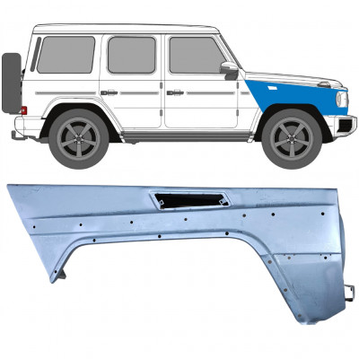 Parafango anteriore per Mercedes G-Class W463 1997- / Destra 6521