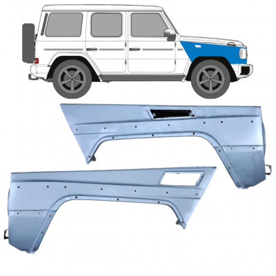 Parafango anteriore per Mercedes G-Class W463 Gelenda 1997- / Sinistra+Destra / Set 6520