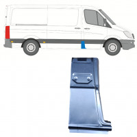 Pannello di riparazione del montante per Mercedes Sprinter 2006- / Destra 7412