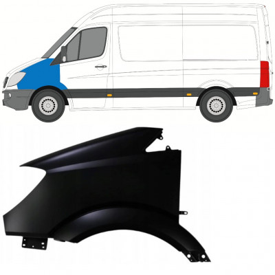 MERCEDES SPRINTER 2006-2013 AILE AVANT / SINISTRA