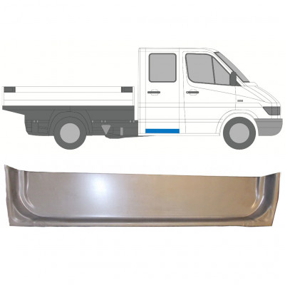 MERCEDES SPRINTER 1995-2006 CABINA DOPPIA POSTERIORE PORTA INTERNO PANNELLO DI RIPARAZIONE