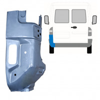 Lamiera di riparazione dell'angolo posteriore per Mercedes Sprinter 1995-2005 / Sinistra 7400