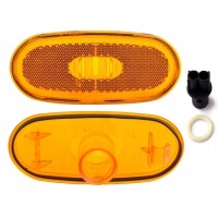 Modanatura laterale con lampada per Mercedes Sprinter 2006-2018 / Sinistra = Destra (simmetrico) 7228