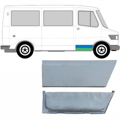 Lamiera di riparazione interno ed esterno porta anteriore per Mercedes T1 207-410 1977-1995 / Destra / Set 5233