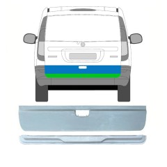 Lamiera di riparazione interno ed esterno porta posteriore per Mercedes Vito W639 2003-2014 / Set 9784