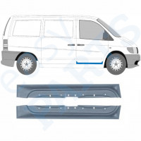 Pannello di riparazione porta anteriore interno per Mercedes Vito 1996-2003 / Sinistra+Destra / Set 10433