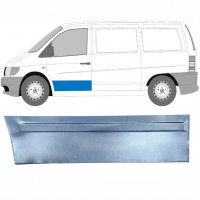 Lamiera di riparazione del rivestimento della porta anteriore per Mercedes Vito 1996-2003 / Sinistra 8274