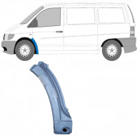 Pannello di riparazione parafango anteriore per Mercedes Vito 1996-2003 / Sinistra 8277