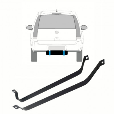 OPEL MERIVA 2003-2010 CINGHIE DEL SERBATOIO DEL CARBURANTE