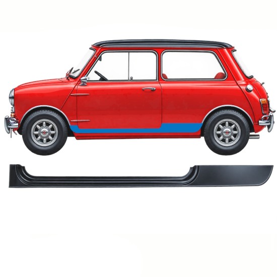 Sottoporta Lamiera Completo per Austin Mini Cooper 1959-1969 / Sinistra 10876