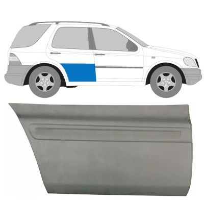 Pannello di riparazione porta posteriore per Mercedes M-Class ML W163 1998-2005 / Destra 16090