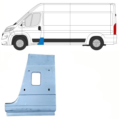 Pannello di riparazione del montante per Opel Movano 2021-2026 / Sinistra 16486