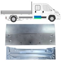 Lamiera di riparazione interno ed esterno porta posteriore per Opel Movano 2021-2026 / Sinistra = Destra (simmetrico) / Set 16408