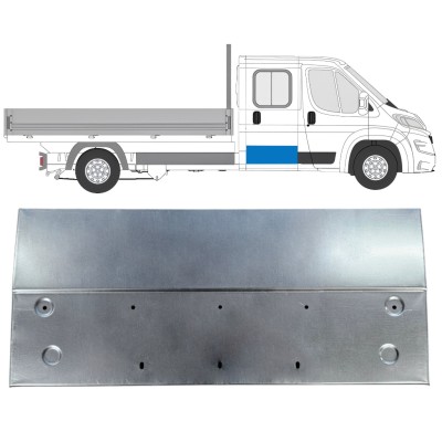 Pannello di riparazione porta posteriore per Opel Movano 2021-2026 / Sinistra = Destra (simmetrico) 16401