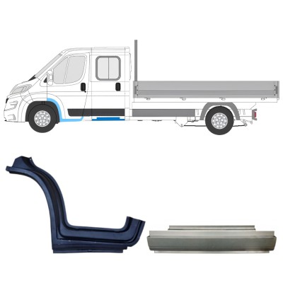 Set di pannelli di riparazione per Opel Movano 2021-2026 / Sinistra 16435