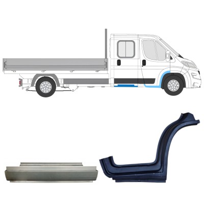 Set di pannelli di riparazione per Opel Movano 2021-2026 / Destra 16434