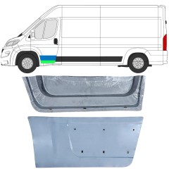 Lamiera di riparazione interno ed esterno porta anteriore per Opel Movano 2021-2026 / Sinistra 16479