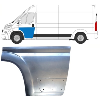 Pannello di riparazione porta anteriore per Opel Movano 2021-2026 / Sinistra 16483